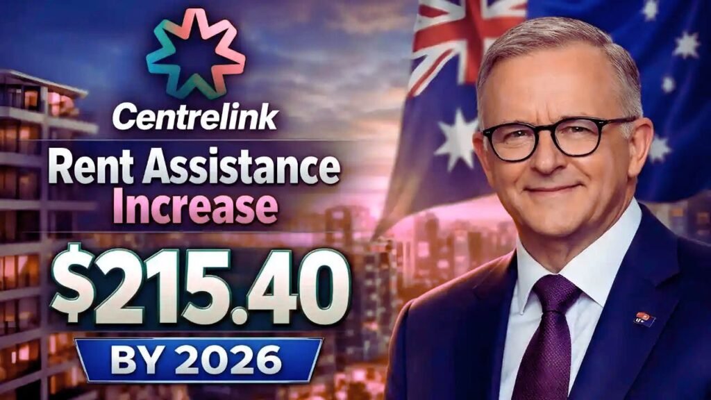 Centrelink Rent Assistance Increase 2026